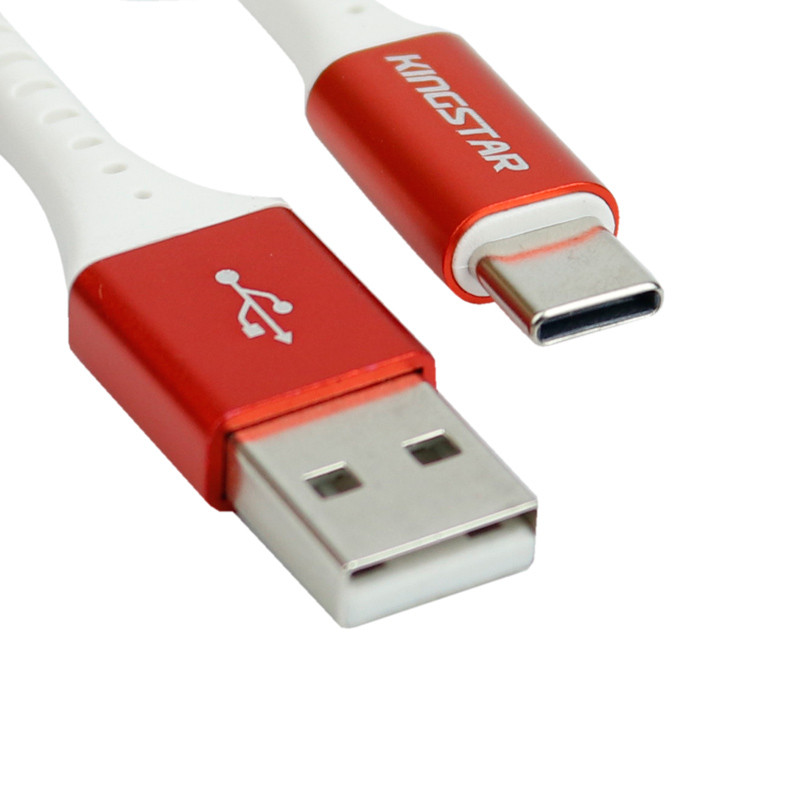 کابل کوتاه تایپ سی KingStar K63C 2.1A 25cm