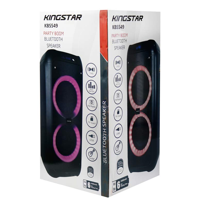 اسپیکر بلوتوثی قابل حمل کینگ استار مدل KingStar KBS549