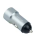 شارژر فندکی فست شارژ KingStar KC144i 3.4A + کابل آیفونی
