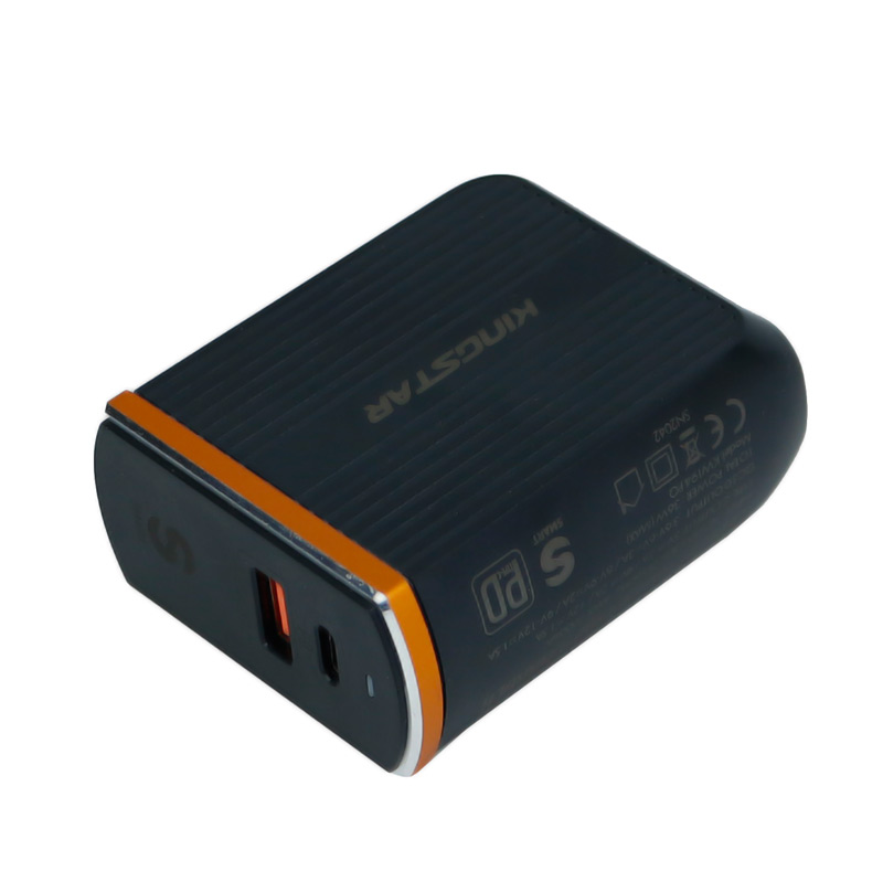 کلگی فست شارژ KingStar KW194 PQ 2Port 3A QC3 PD 36W