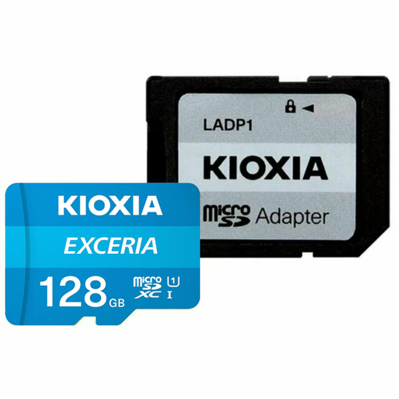 رم میکرو 128 گیگ کیوکسیا Kioxia EXCERIA U1 C10 100MB/s + خشاب