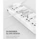 چند راهی 5 خانه الدینیو SC5006 با کابل 2 متری