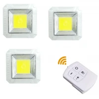 لامپ هالوژنی باتری خور 3 تایی LED Light 5W COB + ریموت کنترل