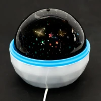 چراغ رقص نور گردان اسپیکر دار بلوتوثی LED Magic Ball Light Disco RGB