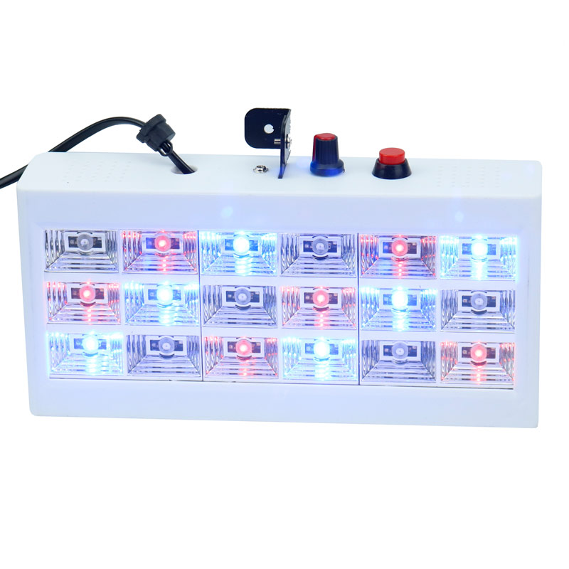 چراغ رقص نور 18 LED Room Strobe نور رنگی