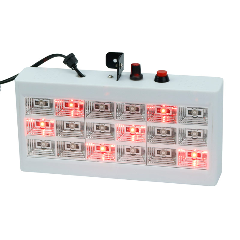 چراغ رقص نور 18 LED Room Strobe نور رنگی