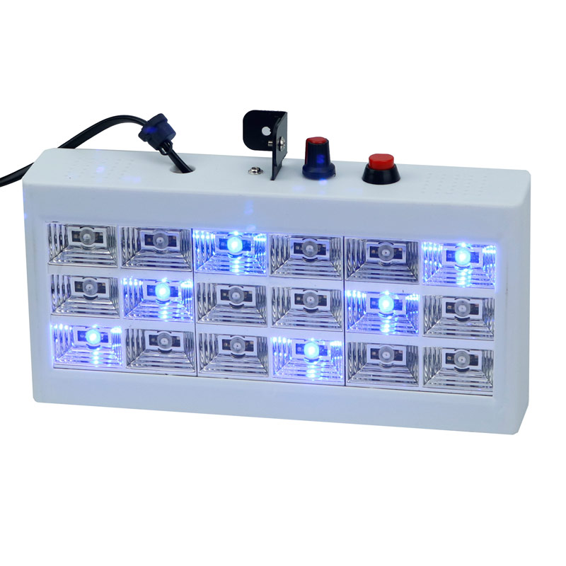 چراغ رقص نور 18 LED Room Strobe نور رنگی