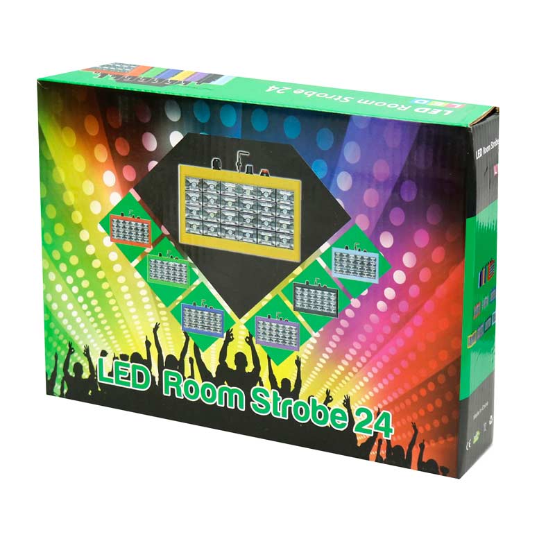 چراغ رقص نور 24 LED Room Strobe