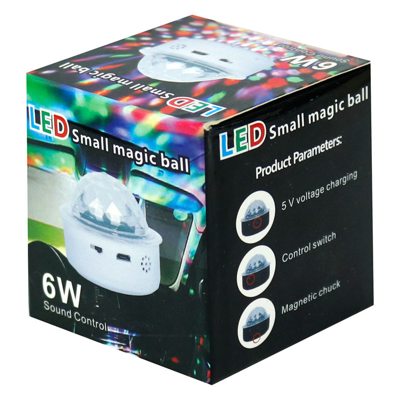 چراغ رقص نور شارژی LED Small Magic Ball