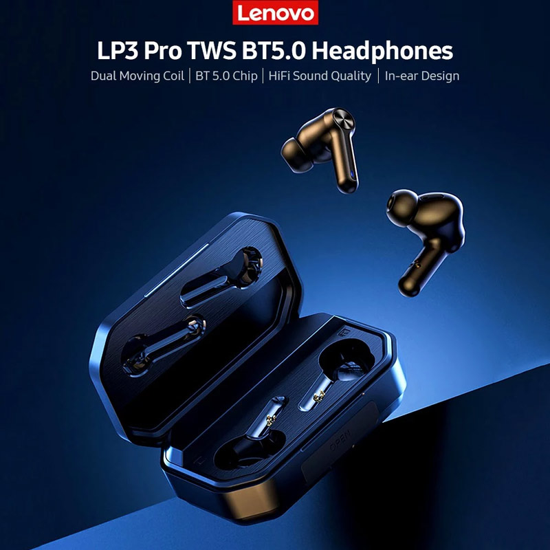 هندزفری بلوتوثی گیمینگ لنوو LivePods LP3 Pro