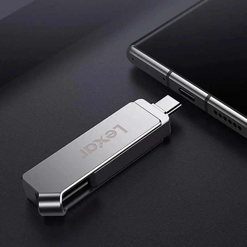 فلش 128 گیگ لکسار Lexar JumpDrive D30c OTG Type-C USB3.1