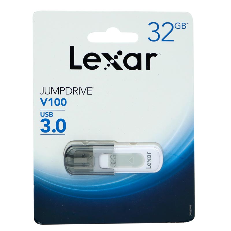 فلش 32 گیگ لکسار Lexar JumpDrive V100 USB3.0