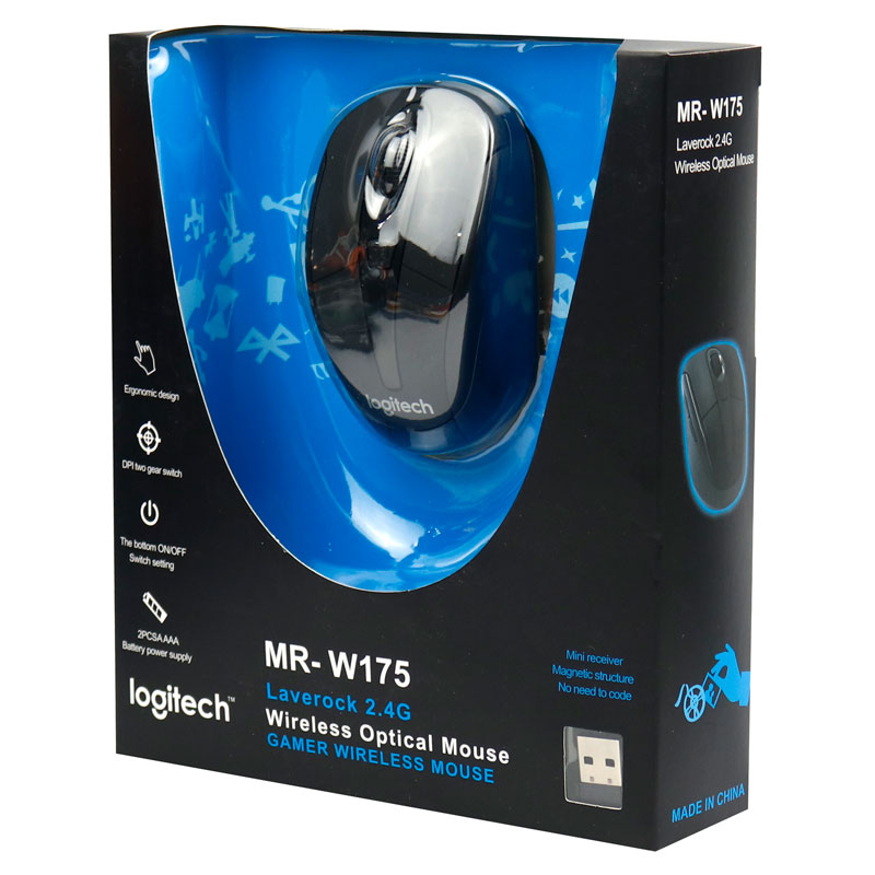 موس بی سیم طرح Logitech MR-W175