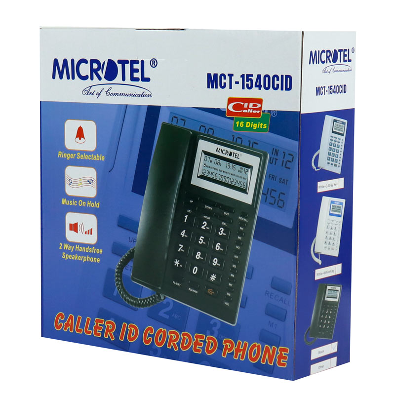 تلفن رومیزی میکروتل MICROTEL MCT-1540CID