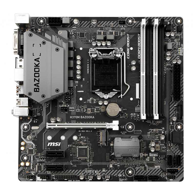 مادربرد ام اس آی H370M BAZOOKA DDR4