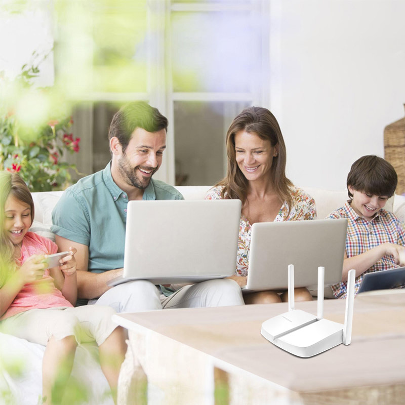 روتر 3 آنتن Mercusys MW305R 300Mbps