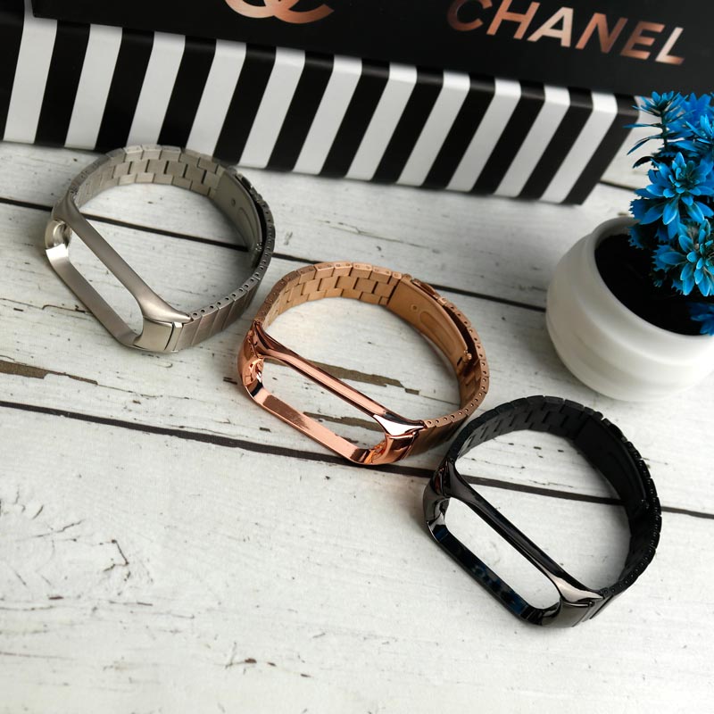 بند فلزی Link Bracelect Mi Band 5/6