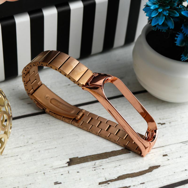 بند فلزی Link Bracelect Mi Band 5/6