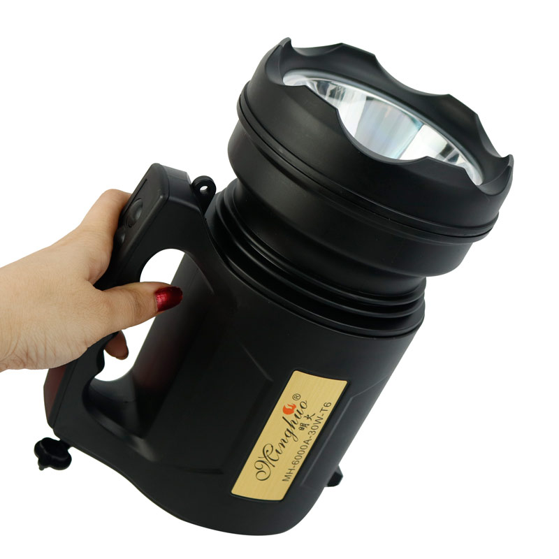 چراغ قوه شارژی Minghuo MH-6000A-30W-T6