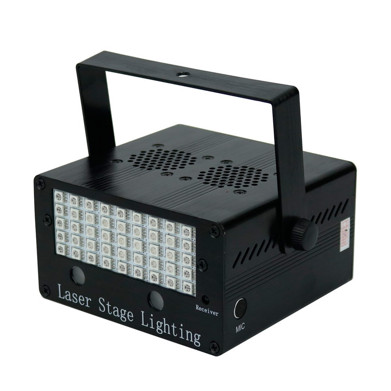 لیزر رقص نور اسپیکر دار Mini Laser Stage Lighting SN-022M + ریموت کنترل