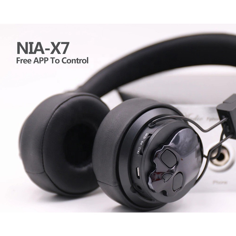 هدفون بلوتوثی رم خور نیا NIA X7