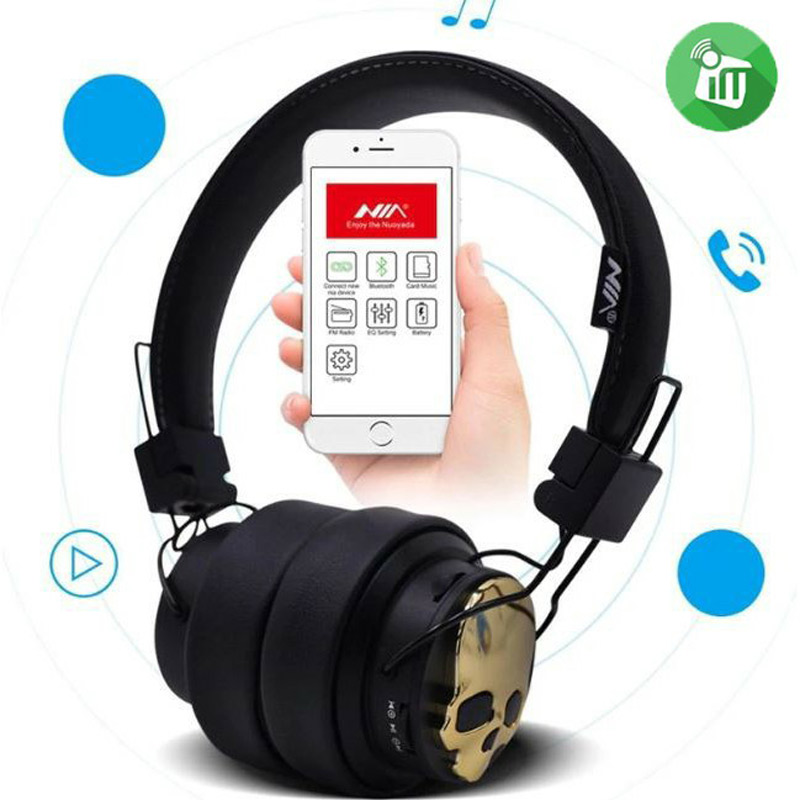 هدفون بلوتوثی رم خور نیا NIA X7