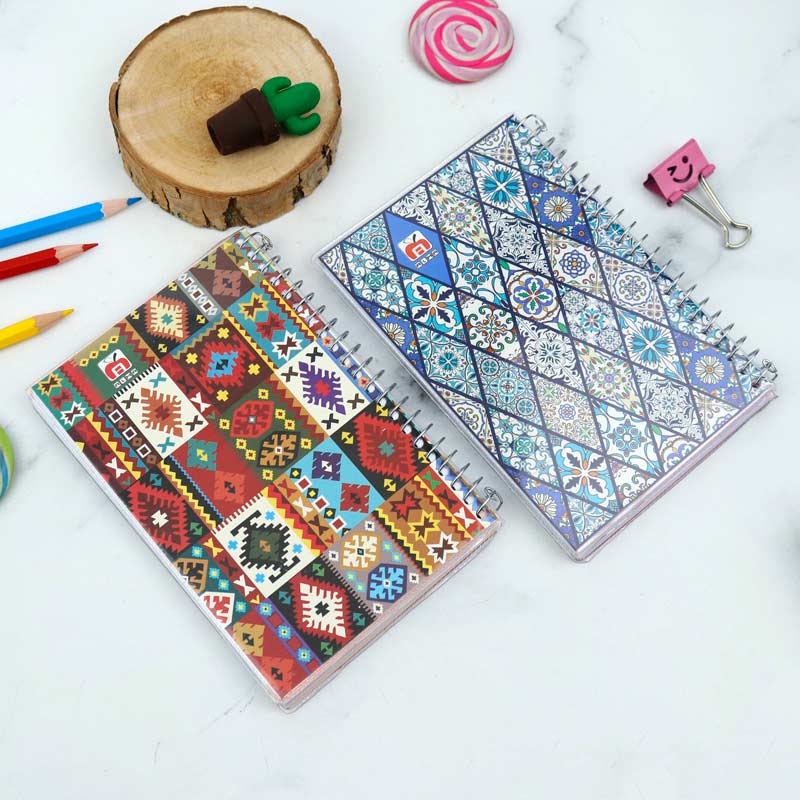 دفترچه یادداشت 100 برگ Nahal Alma کد 7332 بغل بازشو