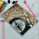 دفتر سیمی 100 برگ طرح کلاسیک نهال آلما کد 7112