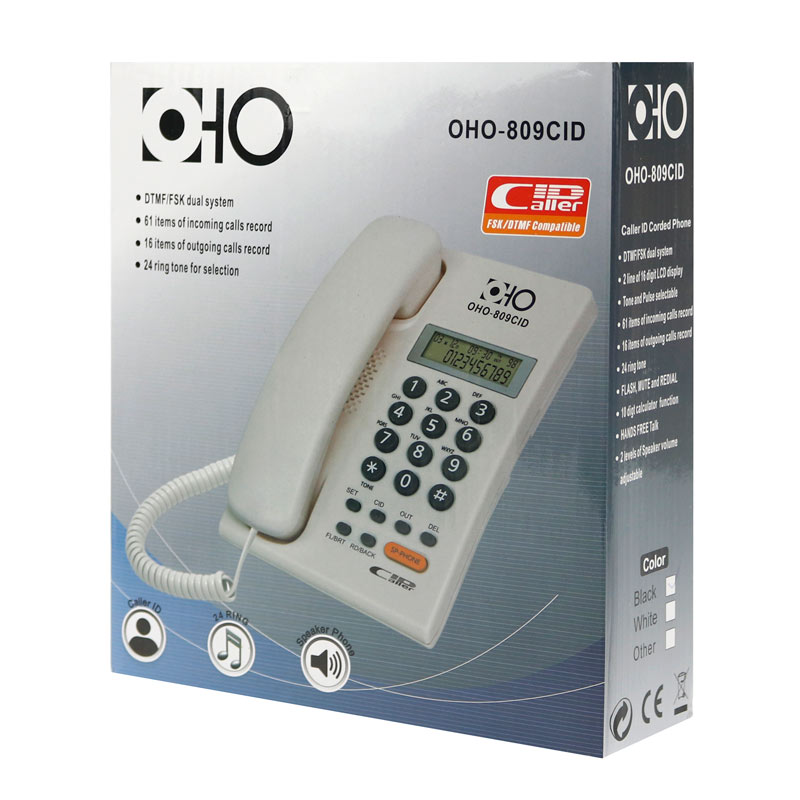 تلفن رومیزی اهو OHO 809CID