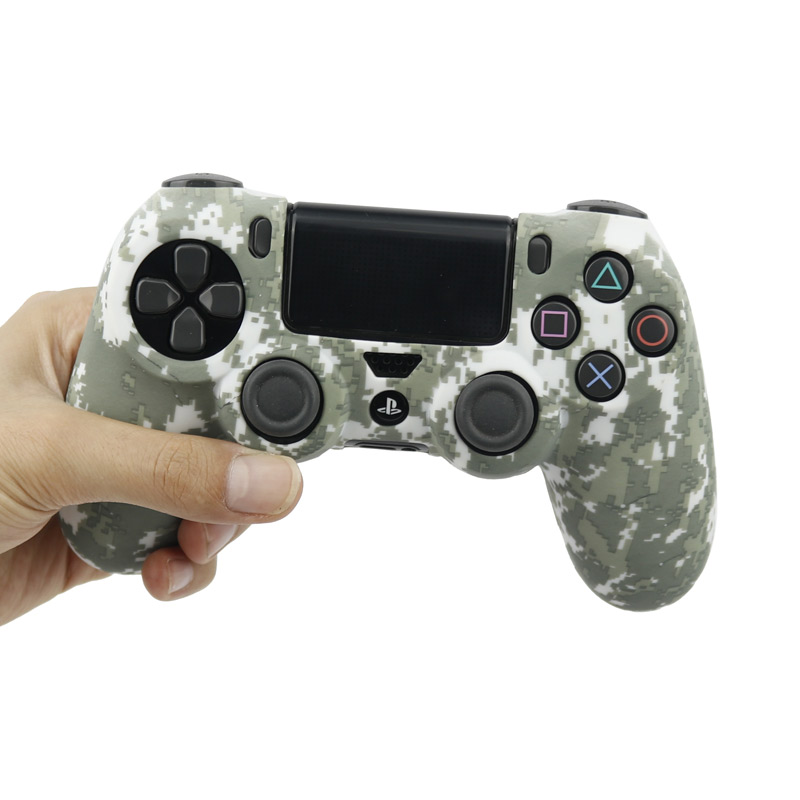 روکش دسته بازی PS4 طرح چریکی سفید سبز