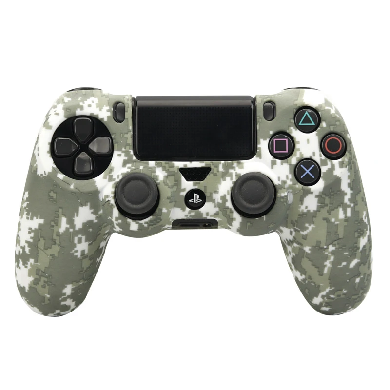 روکش دسته بازی PS4 طرح چریکی سفید سبز