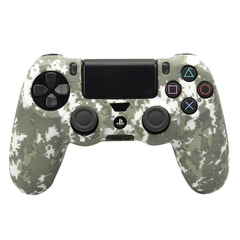 روکش دسته بازی PS4 طرح چریکی سفید سبز