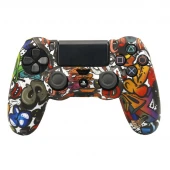روکش دسته بازی PS4 طرح فانتزی حروف انگلیسی