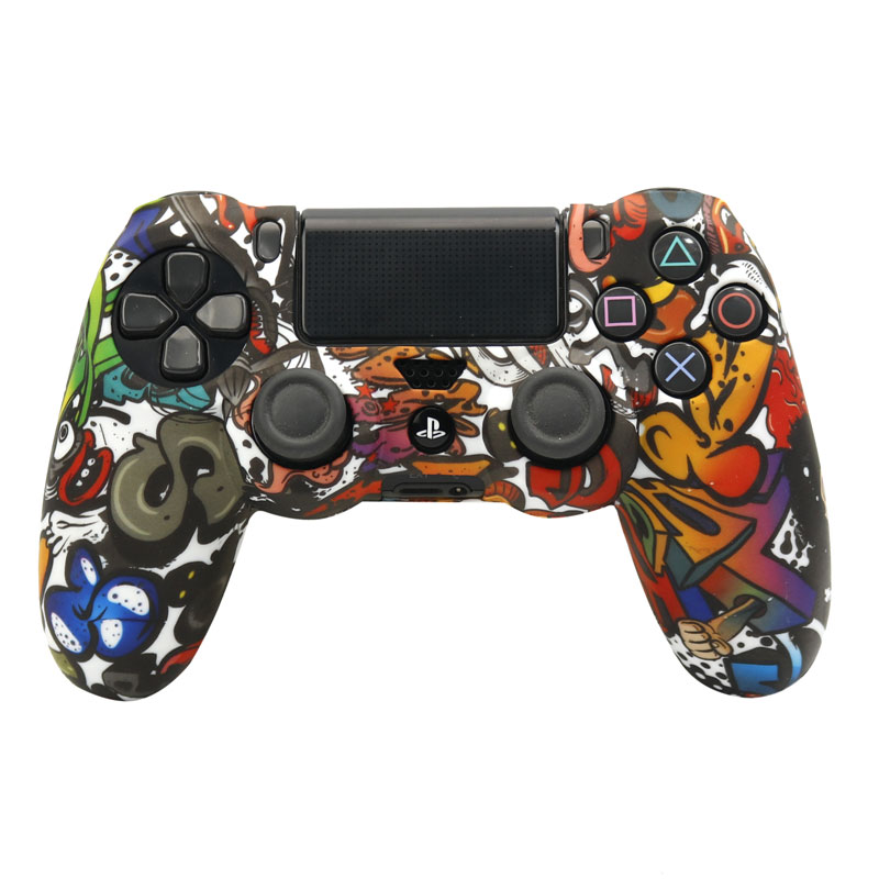 روکش دسته بازی PS4 طرح فانتزی حروف انگلیسی