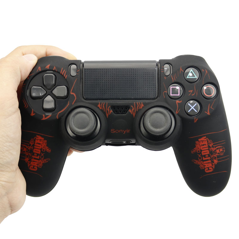 روکش دسته بازی PS4 طرح Call Of Duty مشکی قرمز