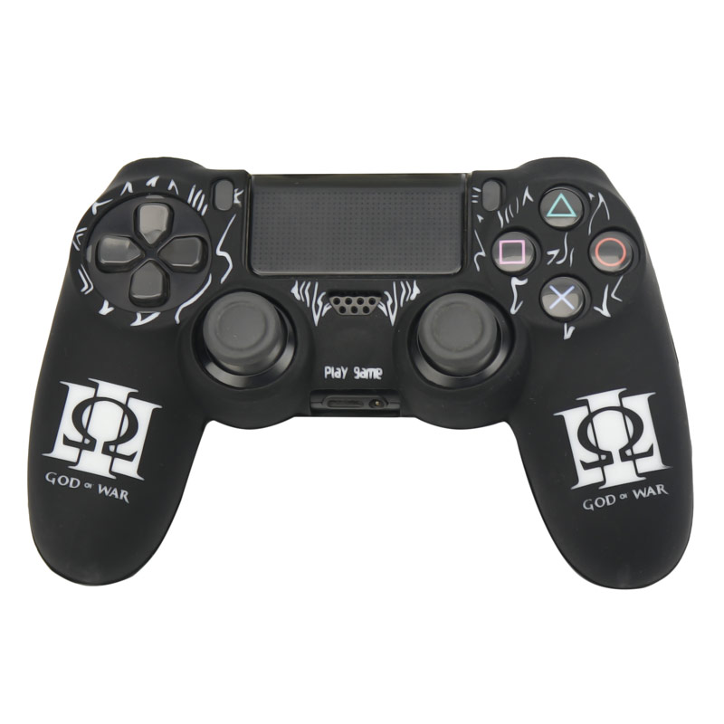 روکش دسته بازی PS4 طرح God Of War Logo مشکی سفید