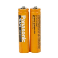 باتری دوتایی نیم قلمی شارژی Panasonic 830mAh 1.2V AAA High-Copy