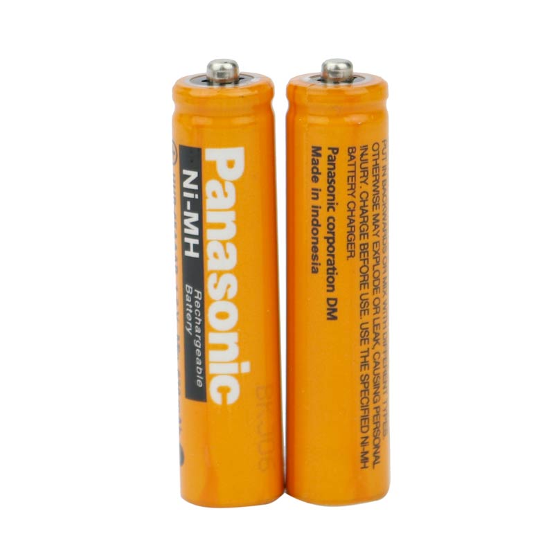 باتری دوتایی نیم قلمی شارژی Panasonic 830mAh 1.2V AAA High-Copy