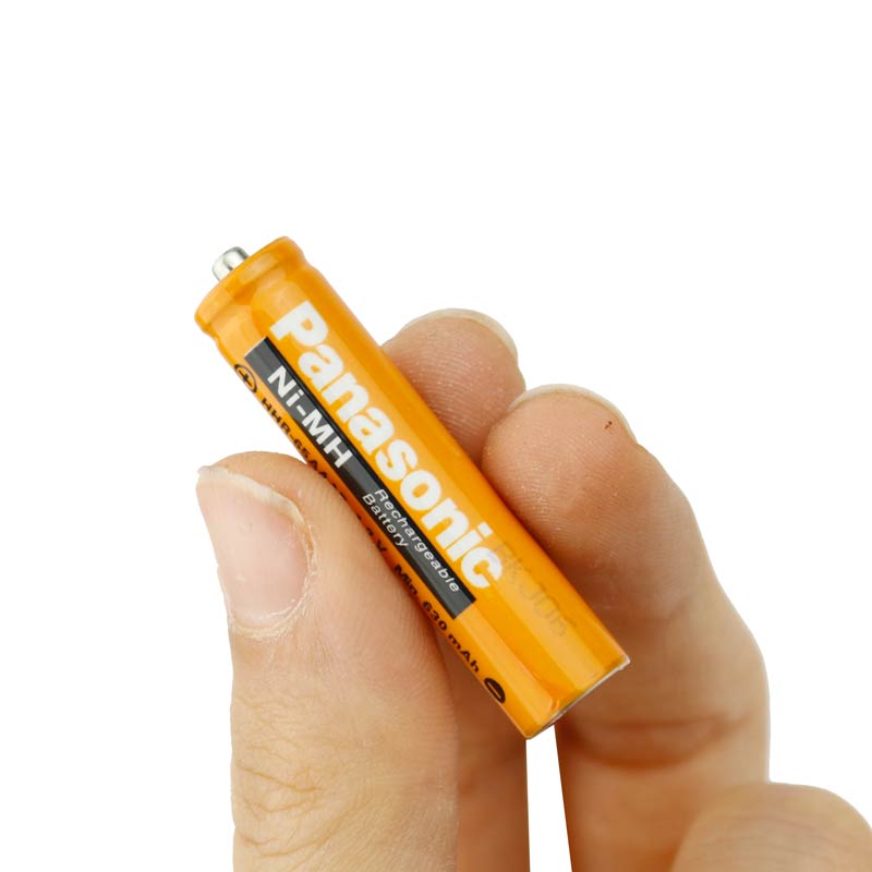 باتری دوتایی نیم قلمی شارژی Panasonic 830mAh 1.2V AAA High-Copy
