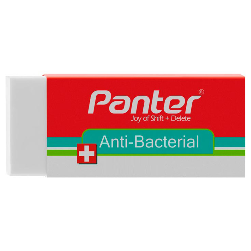 پاک کن پنتر Panter Anti-Bacterial Soft Plus E134 بسته ۳۰ عددی