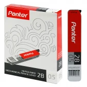 نوک مداد نوکی Panter PL207 0.5mm 2B بسته 12 عددی