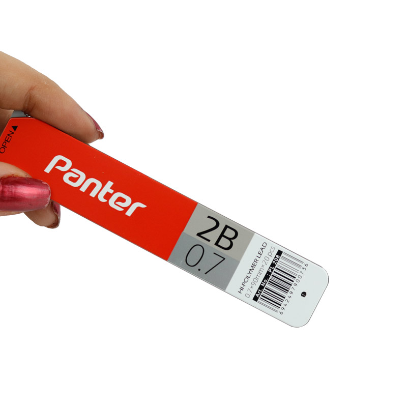 نوک مداد نوکی Panter PL208 0.7mm 2B بسته 12 عددی