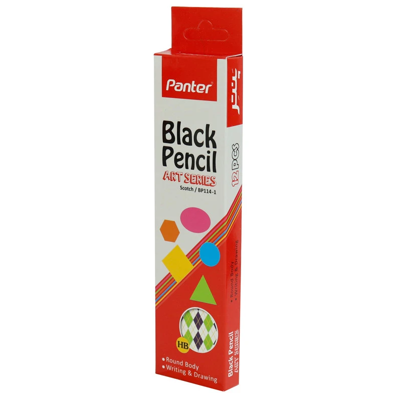مداد مشکی پنتر Panter Scotch/BP114-1 بسته 12 عددی
