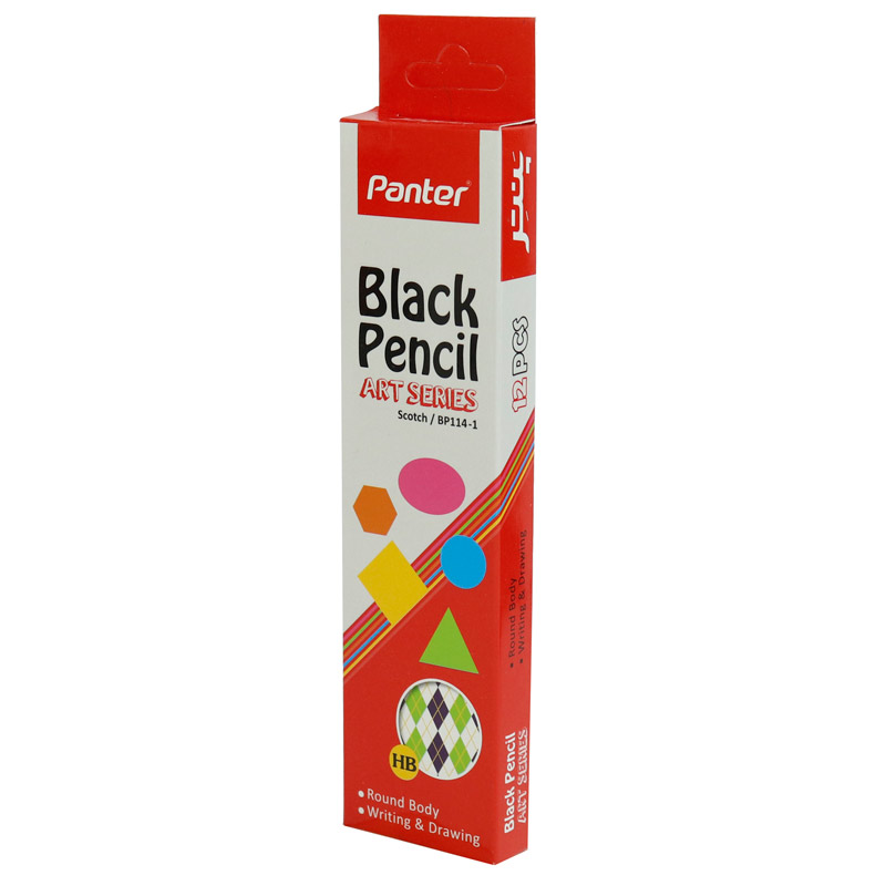 مداد مشکی پنتر Panter Scotch/BP114-1 بسته 12 عددی