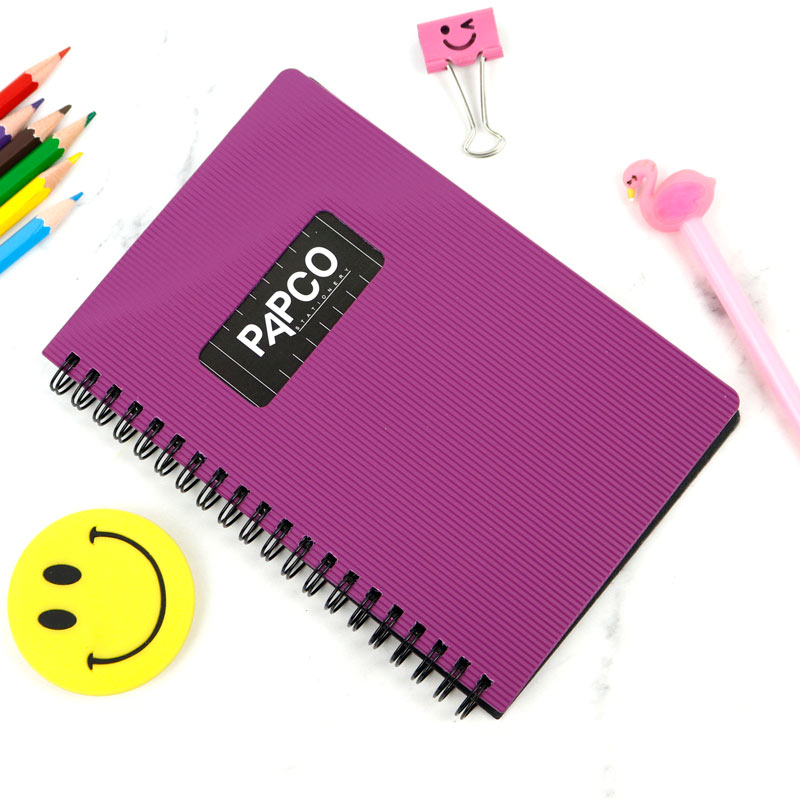 دفترچه یادداشت 100 برگ 2 خط پاپکو Papco NB-643BC بغل بازشو