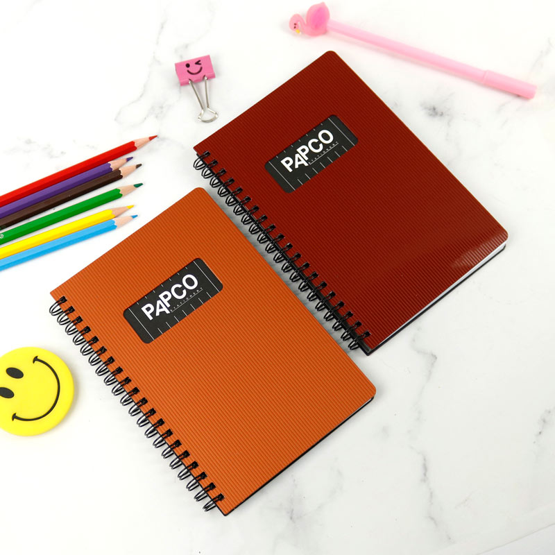 دفترچه یادداشت 100 برگ 2 خط پاپکو Papco NB-643BC بغل بازشو