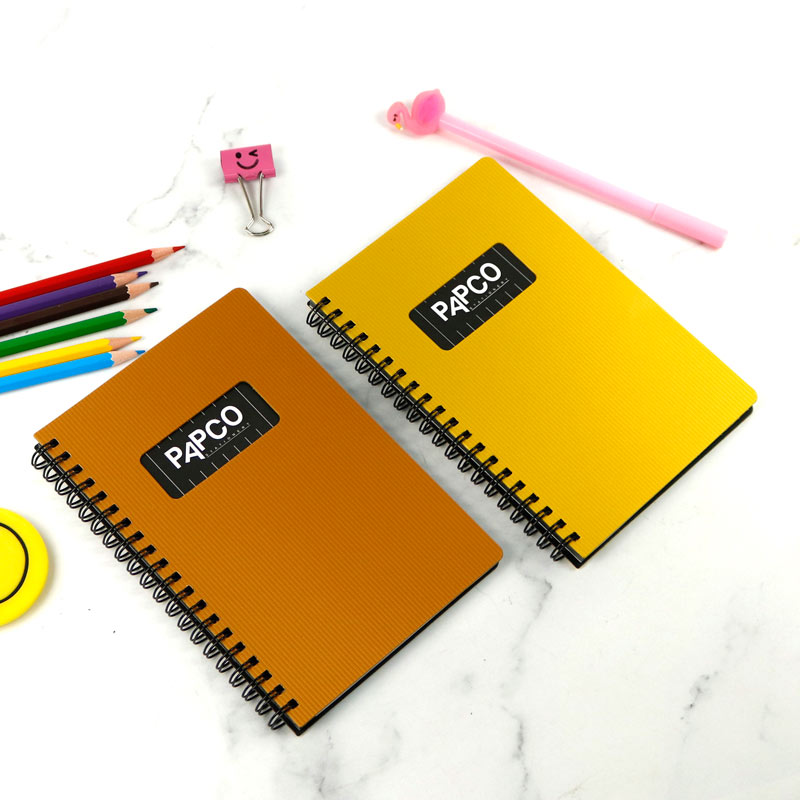 دفترچه یادداشت 100 برگ 2 خط پاپکو Papco NB-643BC بغل بازشو