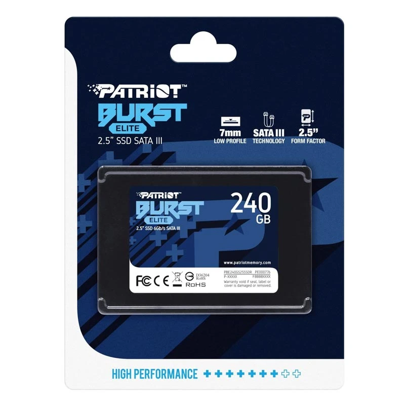 حافظه SSD پاتریوت Patriot Burst 240GB