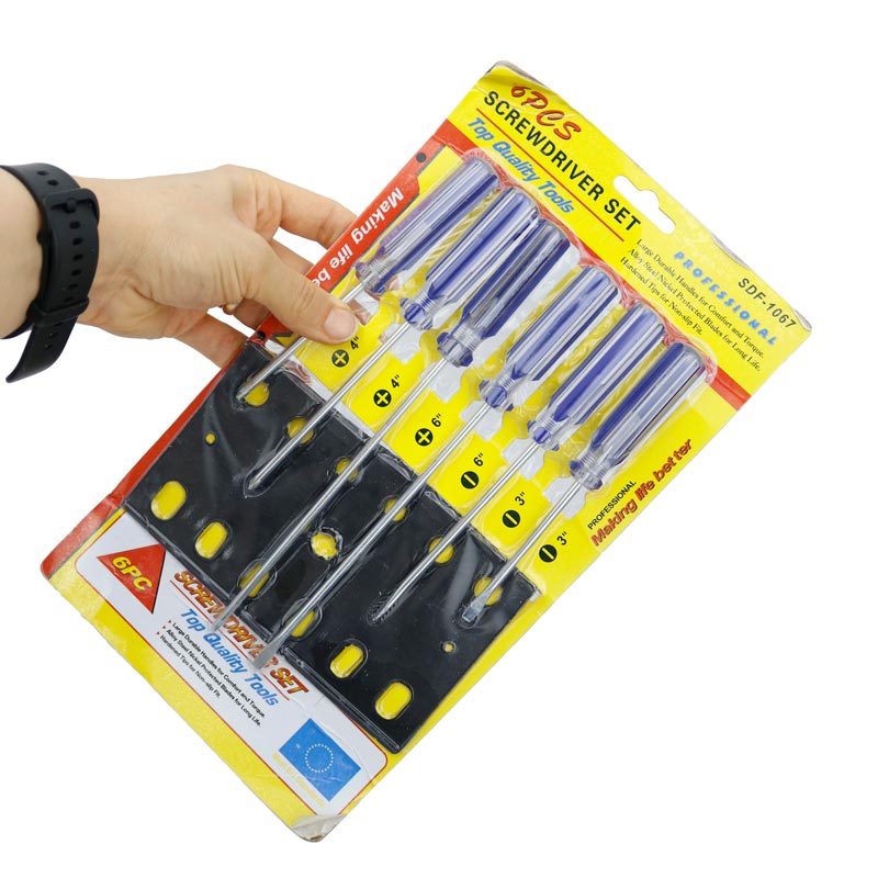 ست پیچ گوشتی 6 عددی پروفشنال Professional SDF-1067