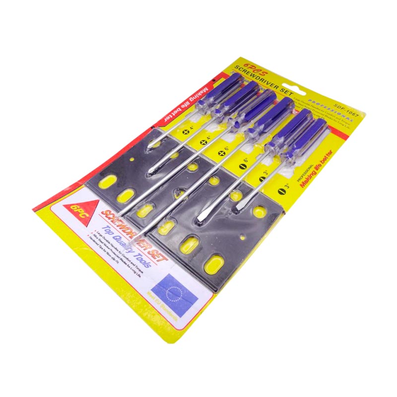 ست پیچ گوشتی 6 عددی پروفشنال Professional SDF-1067